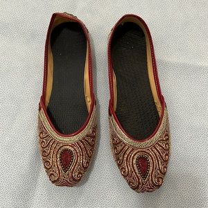 Embellished Loafers